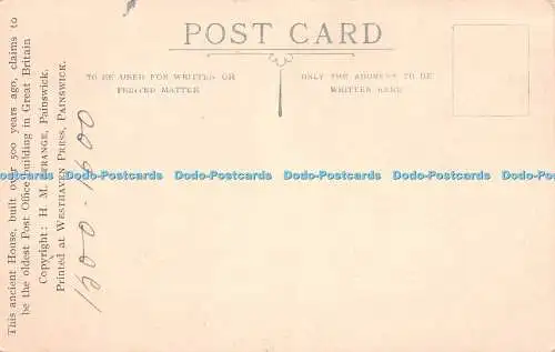 R232268 The Post Office Painswick Glos A Dorothy Holmes H M Strange Westhaven Pr