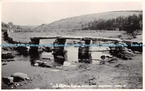 R232279 Clapper Bridge Postbridge Dartmoor Judges Hastings England 1967