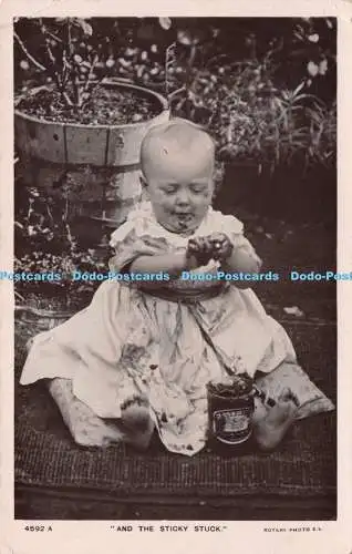 R229371 4592 A And The Sticky Stuck Rotary Photographic Series 1909
