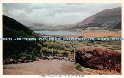R232386 Bassenthwaite from Whinlatter Pass G P Abraham Nature Colour Photograph