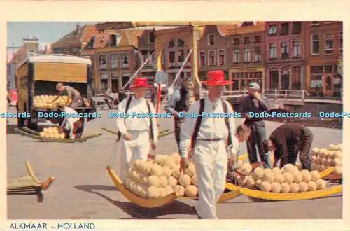 R229571 Alkmaar Holland De Magneet Kleurfoto Herman Cohn Postkarte