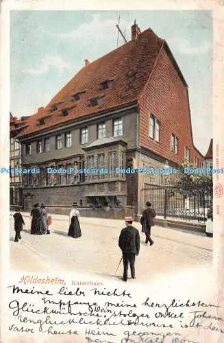 R232594 Hildesheim Kaiserhaus Autochrom Louis Glaser Nr 8334 1903