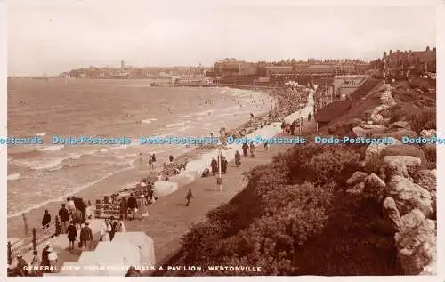 R234053 Gesamtansicht Promenade Spaziergang und Pavillon Westonville RP Norman Nr. 13
