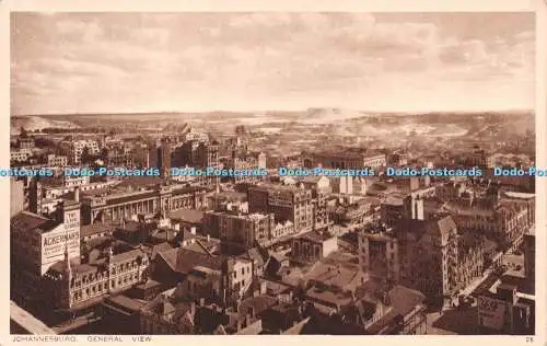 R232757 Johannesburg Gesamtansicht Empire Ausstellung Südafrika Bohnen Foto Se