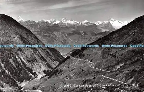 R234078 Simplonpass 2010 M Et Les Alpes Bernoises Societe Graphique Neuchatel N