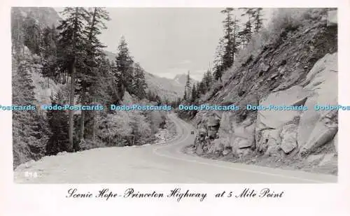 R229885 Scenic Hope Princeton Highway at 5 Miles Point J C Walker Vancouver B C
