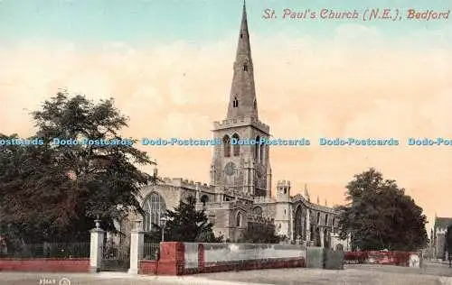 R232849 St Pauls Church N E Bedford Valentine JV No 39643