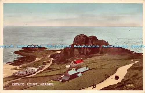 R229946 Letaco Point Jersey Valentine Carbo Farbe Dundee und London Postkarte