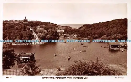 R232905 Bandstand Peasholm Park Scarborough RP No 14 G J Serie