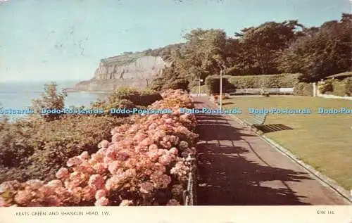 R232967 Keats Green And Shanklin Head I W Jarrold 1960 A Real Colour Photograph