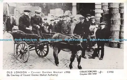 R231592 Old London Covent Garden Market mit freundlicher Genehmigung der Covent Garden Market Authori