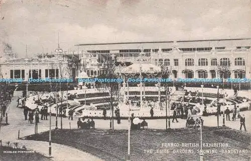 R235670 961 B Beagles Franco British Exhibition The Elite Gardens Showing Bandst