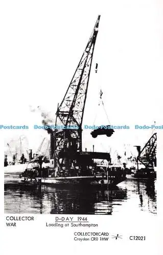R231850 Collector War D Day Loading at Southampton Collectorcard C 12021 Post Ca