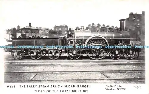 R231888 The Early Steam Era I Broad Gauge Lord Of The Isles Built 1851 Pamlin Pr