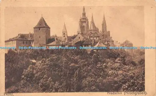 R233291 Prag Hradschin Druck V Carl Bellmann Reich