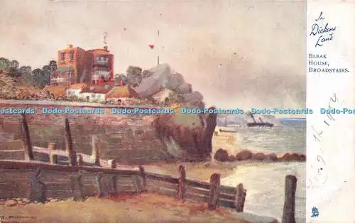 R233318 In Dickens Land Bleak House Broadstairs Oilette Serie Tuck Nr. 1350