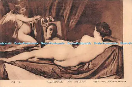 R238091 Velasquez Vienus and Cupid Venus und Amor LL 304 The National Gallery Lo