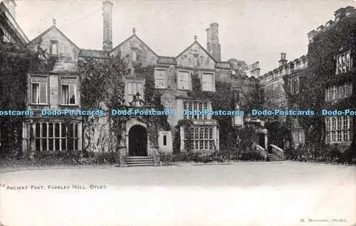 R238156 Alter Teil Farnley Hall Otley H Mounsey Postkarte