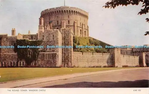 R238192 The Round Tower Windsor Castle Jarrold Cotman Color Real Colour Photogra