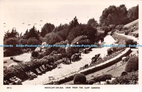 R236198 WF6 Westcliff on Sea View from the Cliff Gardens Masons Alpha Series RP