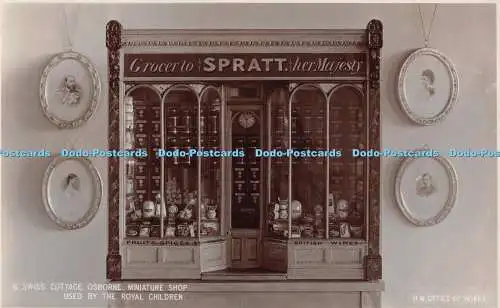 R234865 6 Swiss Cottage Osborne Miniature Shop used by the Royal Children H M Of