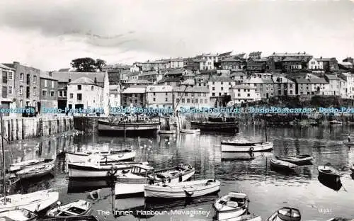 R236222 The Inner Harbour Mevagissey 12921 1962 St Albans Series RP