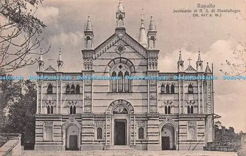 R238275 Rapallo Santuario di N S di Montallegro Brunner Como Riprod vietata