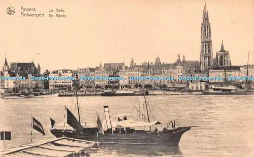 R236243 Nels Anvers Antwerpen La Rade De Reede Ern Thill