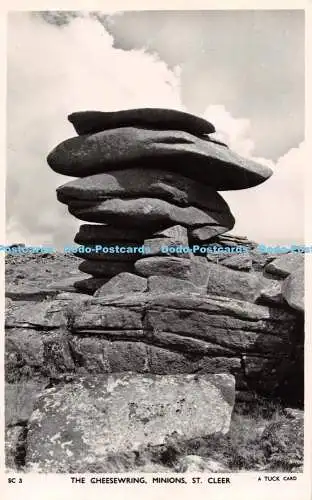R238367 The Cheesewring Minions St Cleer Tuck Echtfoto Postkarte