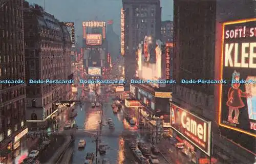 R234984 Times Square Herbco Card Plastichrome Colourpicture Publishers 1957