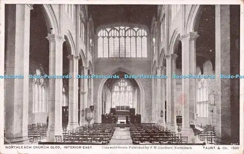 R236376 Northleach Kirche Glos Interieur East Cotswold Serie F W Gardiner Spott
