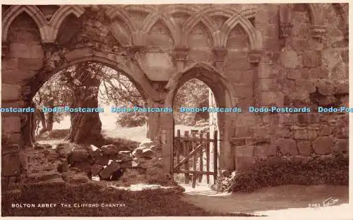 R236394 Bolton Abbey The Clifford Chantry 5983 Walter Scott RP