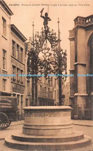 R238428 Anvers Fountaine Quinten Massys forgee a la main date du XV siecle SBP S