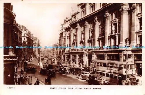 R236469 S19779 Regent Street from Oxford Circus London 38 Bridge House Echtfoto