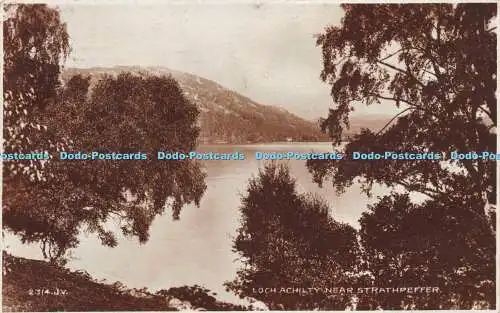 R235119 2314 J V Loch Achilty near Strathpeffer Valentines A and M Fraser RP 193
