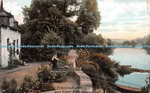R235137 Erbistock Inn and River Dee Wrexham Hartmann 1907