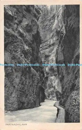 R238577 Partnachklamm B Johannes Max Beckert K B Hofphot Garmisch