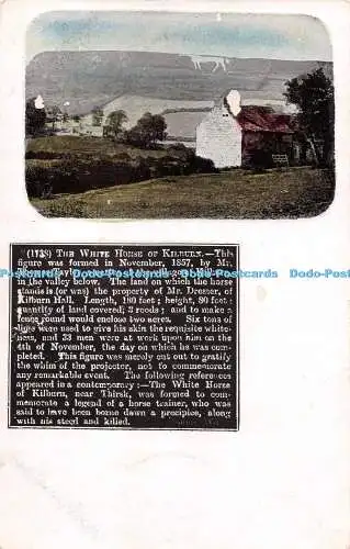 R238605 Bildpostkarte Das weiße Pferd von Kilburn