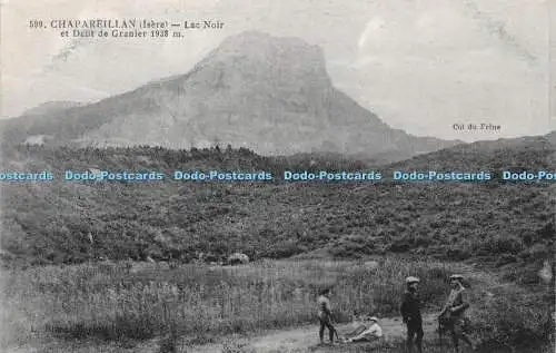 R236800 599 Chapareillan Isere Lac Noir et Dent de Granier L Blanc