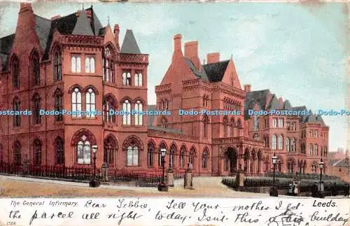 R236836 The General Infirmary 1588 Leeds Hartmann 1903