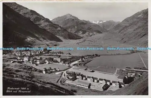 R236940 Andermatt Blick auf Hospental 01111 Ernst Christen