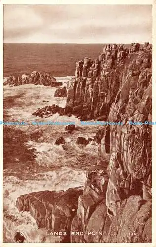 R239015 Lands End Point Mr H T James Postkarte 1954
