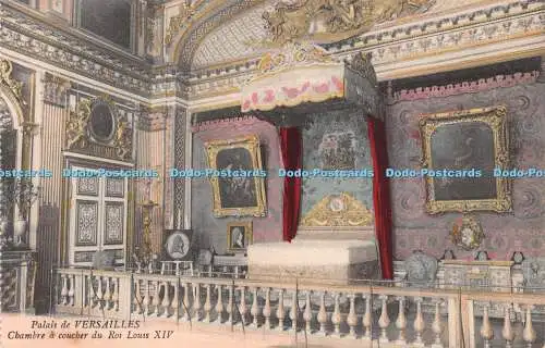 R237199 Palais de Versailles Chambre a coucher du Roi Louis XIV Mme Moreau Sleep