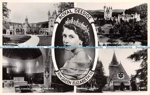 R239276 Royal Deeside H M Queen Elizabeth II Balmoral Castle Balmoral Castle für