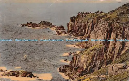 R239321 Lands End Point M und L National Series Post Card 1953