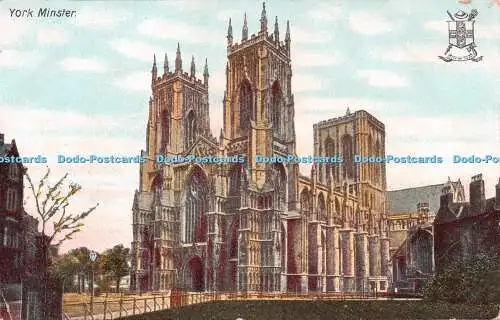 R239393 York Minster Chapman and Wilsons Serie Postkarte