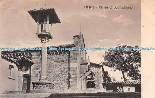 R237342 Fiesole Chiesa di S Francesco STA 104968