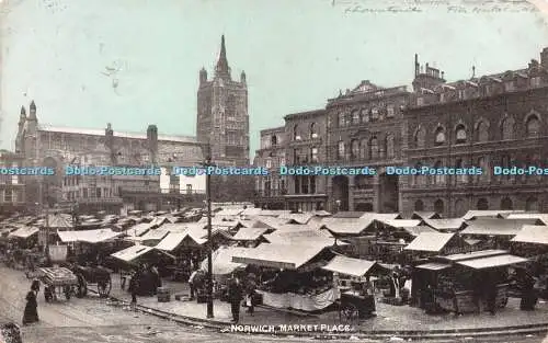 R237345 Norwich Market Place Dainty Series 1905