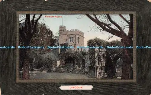 R239434 Lincoln Palace Ruins Postkarte