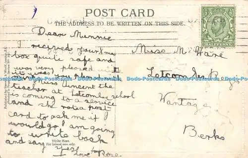 R239446 Happy Memories Stewart and Woolf Series No 367 London E C Printed in Pru